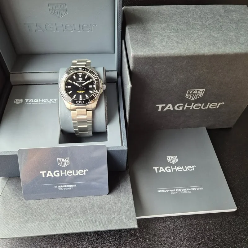 Thumb Aquaracer 300M Quartz 43 Stainless Steel / Black / Bracelet