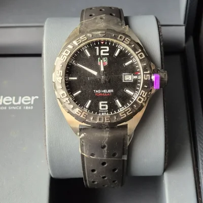 Formula 1 Quartz 41 Stainless Steel / Black / Rubber