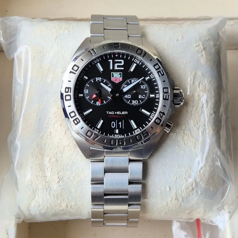 Formula 1 Alarm 41 Stainless Steel / Black / Bracelet