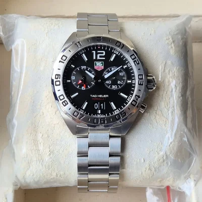 Formula 1 Alarm 41 Stainless Steel / Black / Bracelet