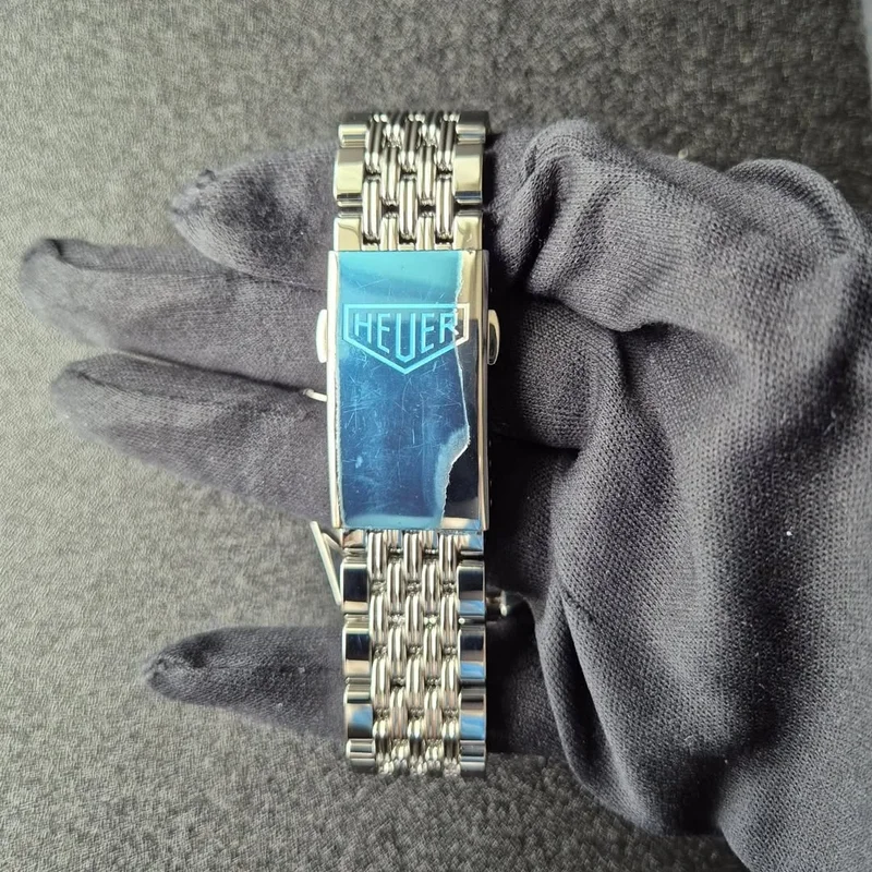 Thumb Autavia Heuer 02 Stainless Steel / Inverted Panda / Bracelet