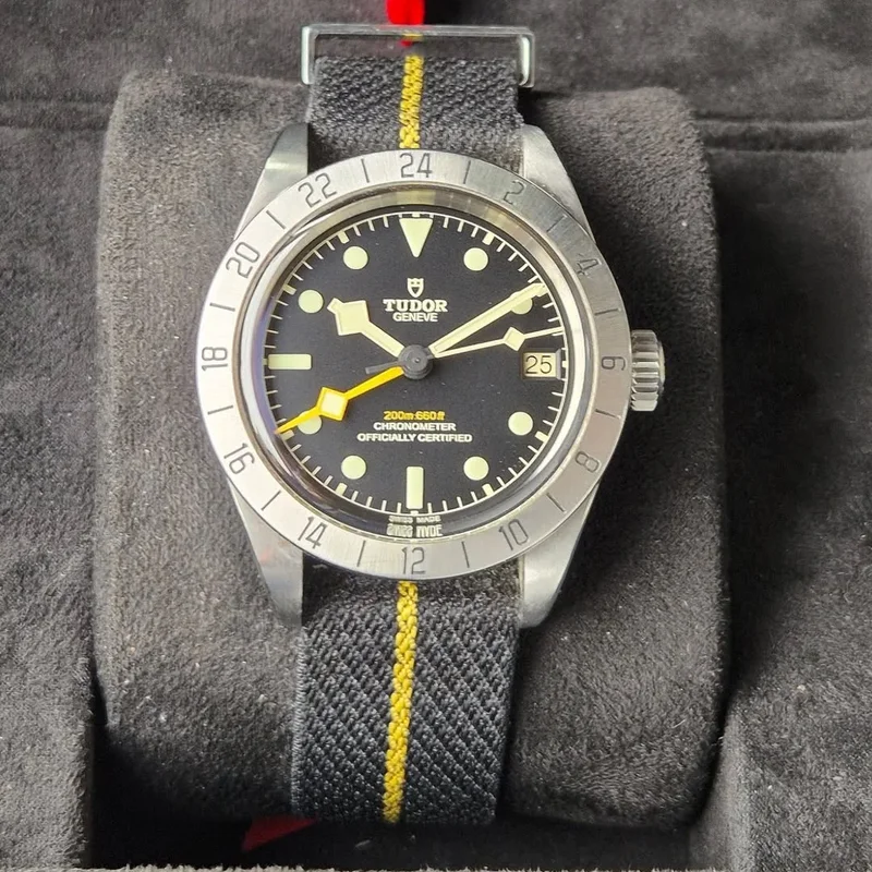 Black Bay Pro Stainless / Fabric