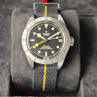 Black Bay Pro Stainless / Fabric