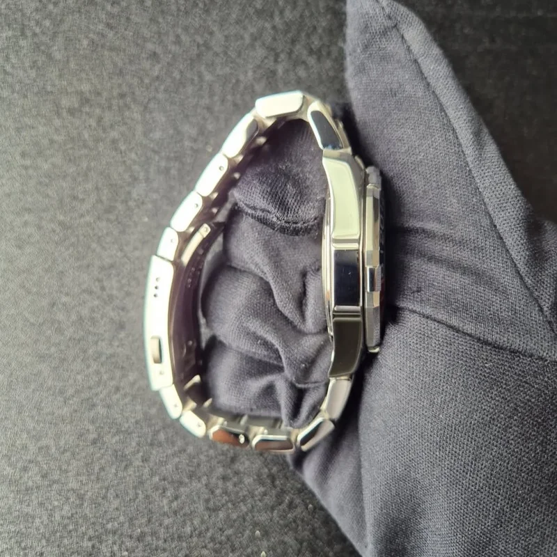 Thumb Aquaracer 300M Calibre 7 GMT Stainless Steel / Black / Bracelet