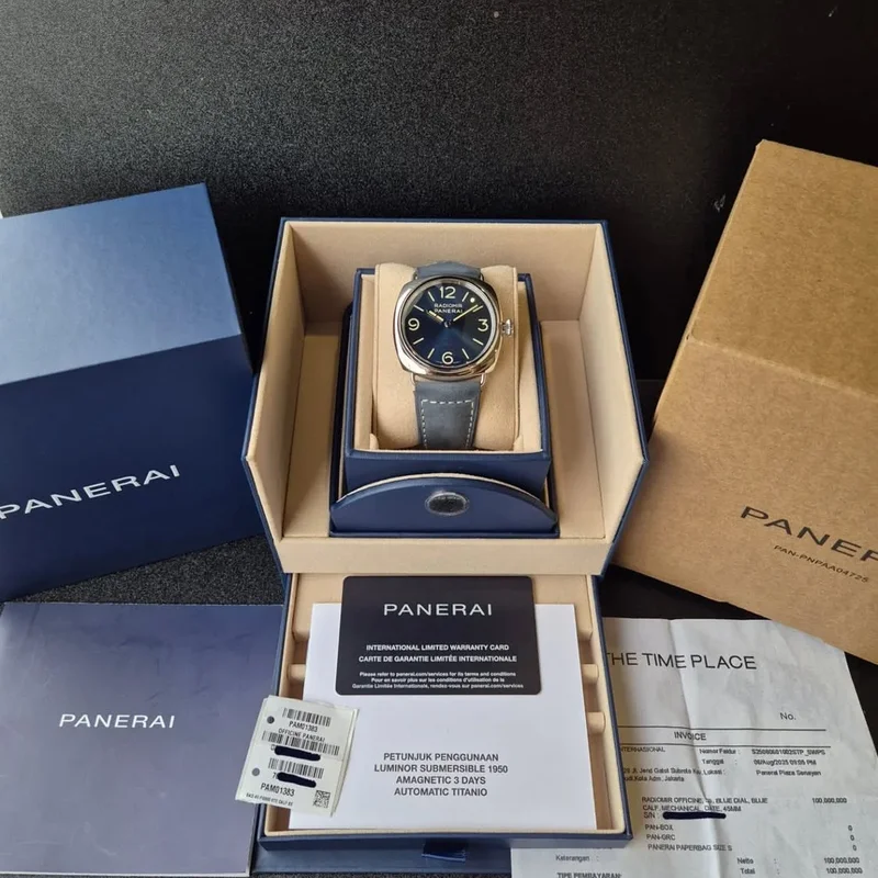 Thumb Radiomir Officine 3 Days Stainless Steel / Blue