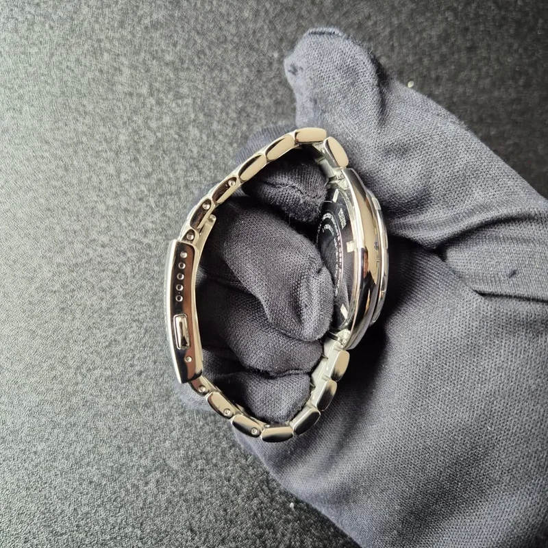 Thumb Formula 1 Quartz 35 Stainless Steel / Blue / Calf