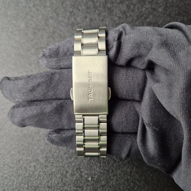 Thumb Formula 1 Quartz 35 Stainless Steel / Blue / Calf