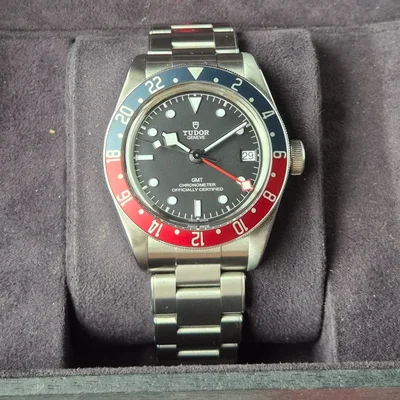 Black Bay GMT Stainless Steel / Black / Pepsi / Bracelet