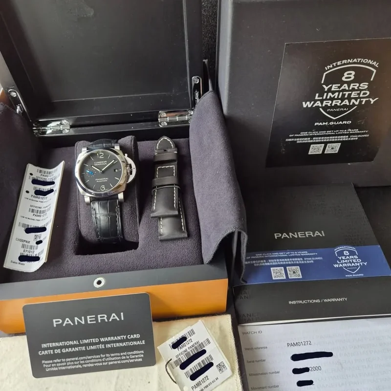 Thumb Luminor Marina Quaranta Steel / Black