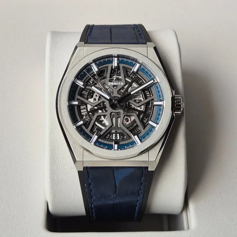 Defy Classic Titanium / Skeleton / Alligator