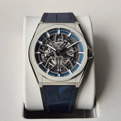 Defy Classic Titanium / Skeleton / Alligator