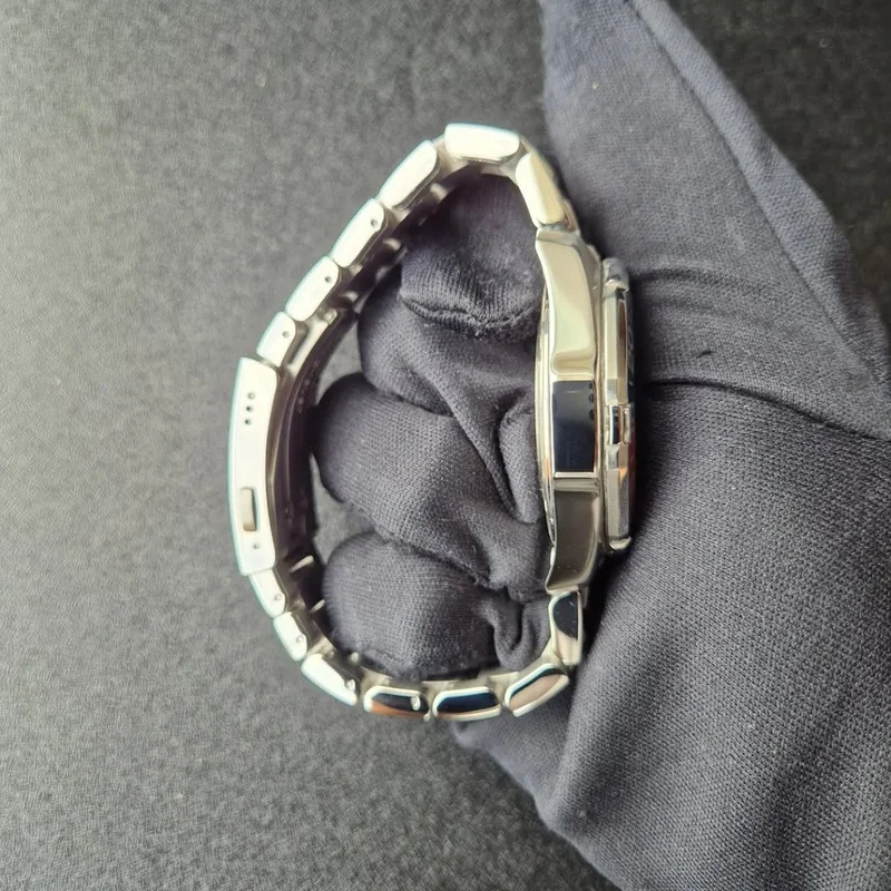 Thumb Aquaracer 300M Calibre 7 GMT Stainless Steel / Black / Bracelet