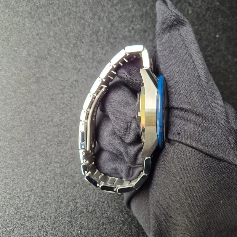 Thumb Carrera Calibre 16 41 Stainless Steel / Blue / Bracelet