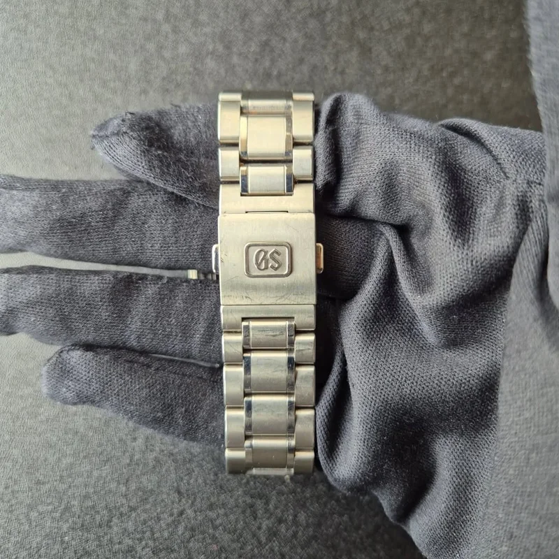 Thumb Spring Drive Titanium SBGA497 'Pink Snowflake'