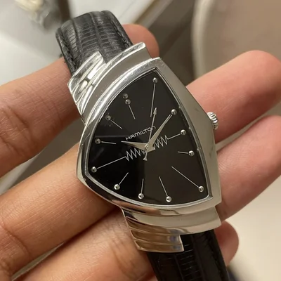 Ventura Gents Stainless Steel / Black
