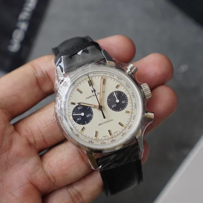 Intra-Matic Chronograph H Stainless Steel / White