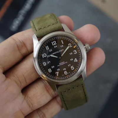 Khaki Field Titanium Auto 38 / Black