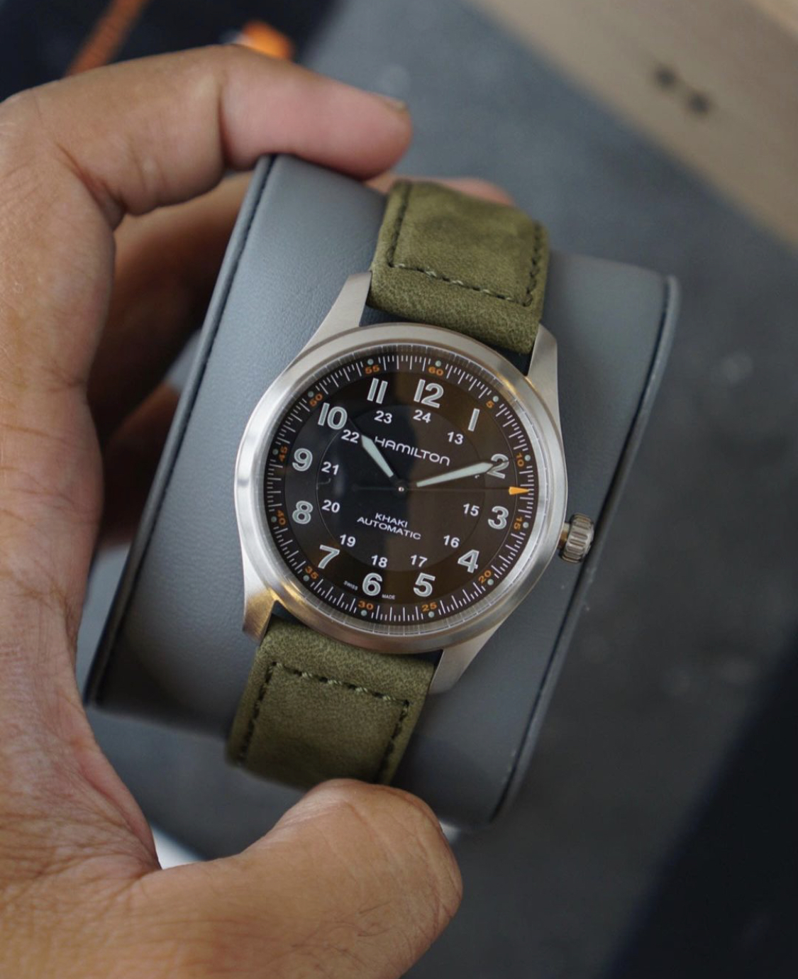 Jual hamilton online khaki