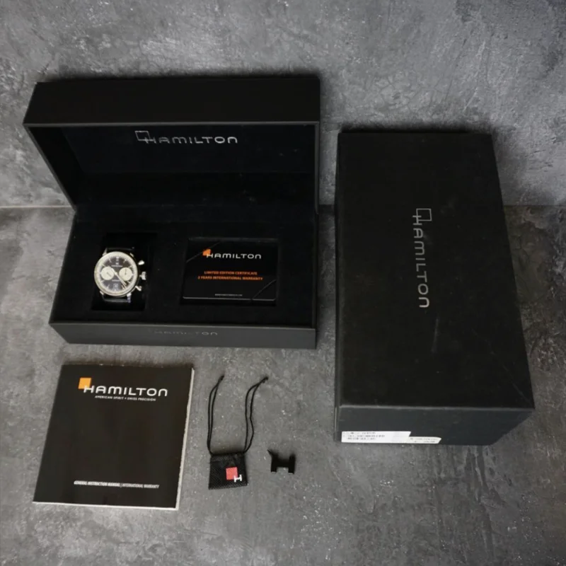 Thumb Intra-Matic 68 Auto Chrono Stainless Steel / Black / Strap