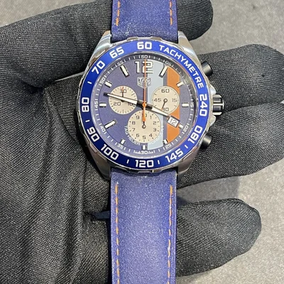 Formula 1 Quartz Chronograph 43mm / Gulf / Stainless Steel