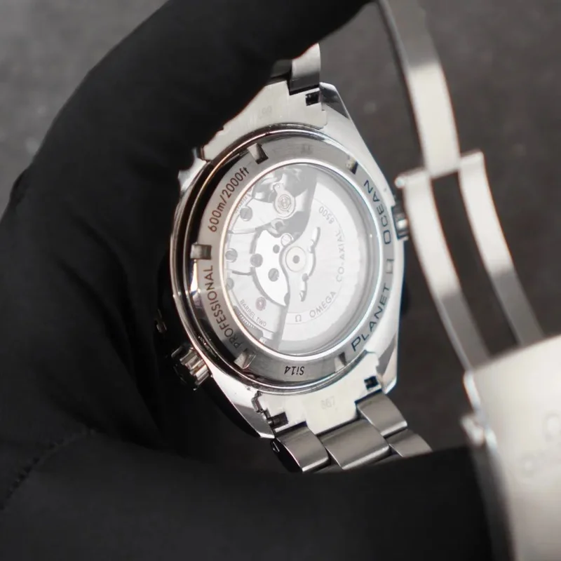 Thumb Seamaster Planet Ocean 600M Co-Axial 45.5 Stainless Steel / Orange Numerals / Bracelet