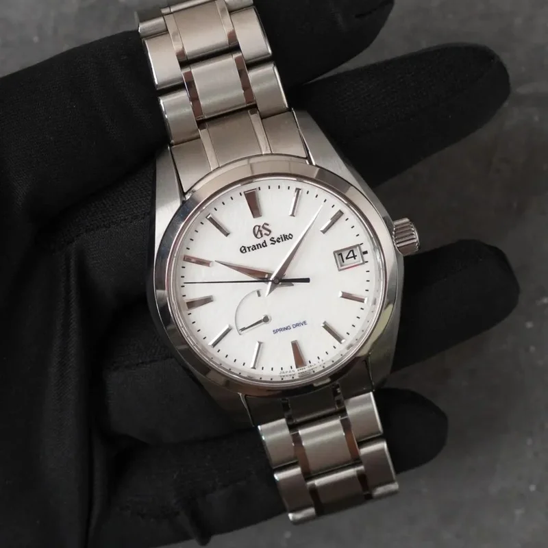 Spring Drive Stainless Steel / Snowflake / Bracelet