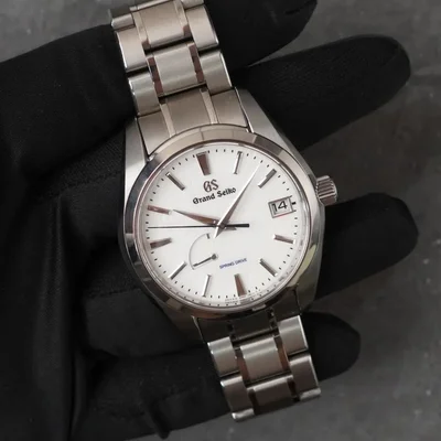 Spring Drive Stainless Steel / Snowflake / Bracelet