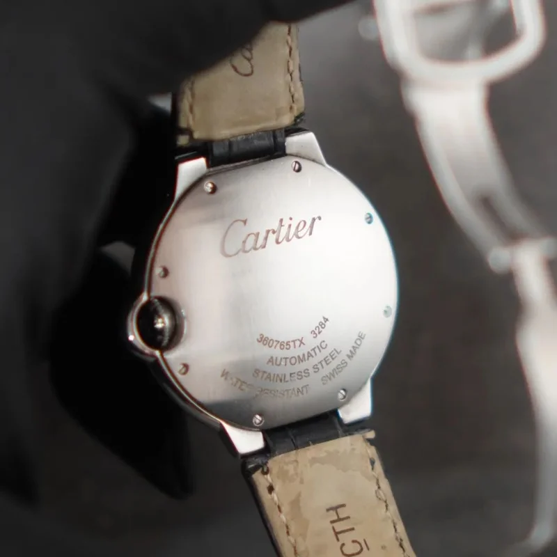 Thumb Ballon Blue de Cartier 36 Automatic Stainless Steel / Silver