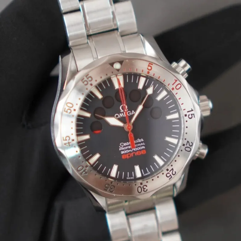Seamaster Diver 300M Automatic 41.5 Apnea Stainless Steel / Black / Bracelet