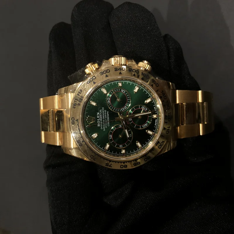 Thumb Cosmograph Daytona Yellow Gold / Green
