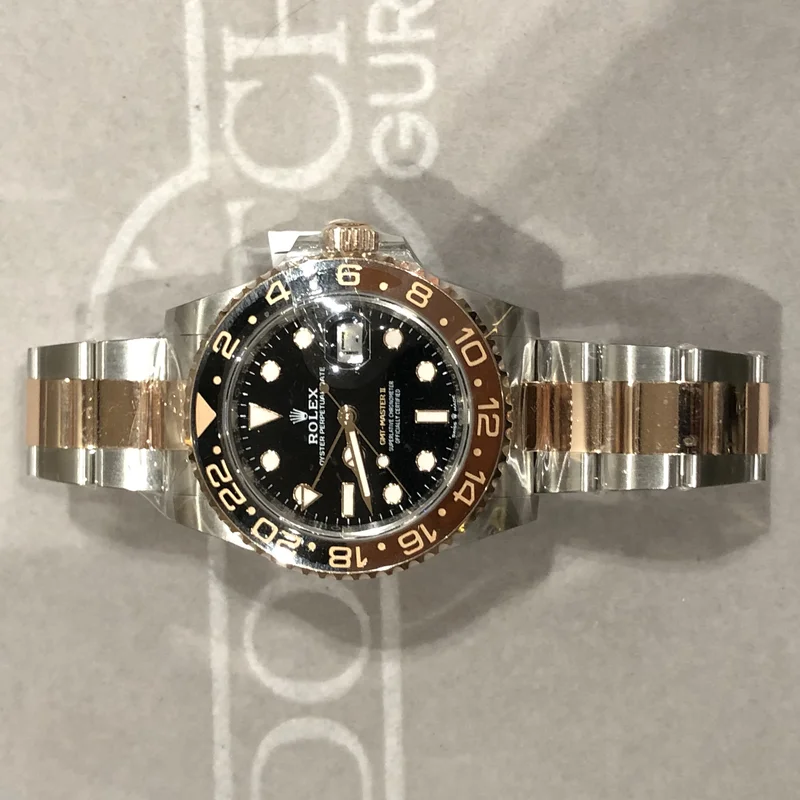 Thumb GMT-Master II Stainless Steel / Everose / CHNR / Oyster