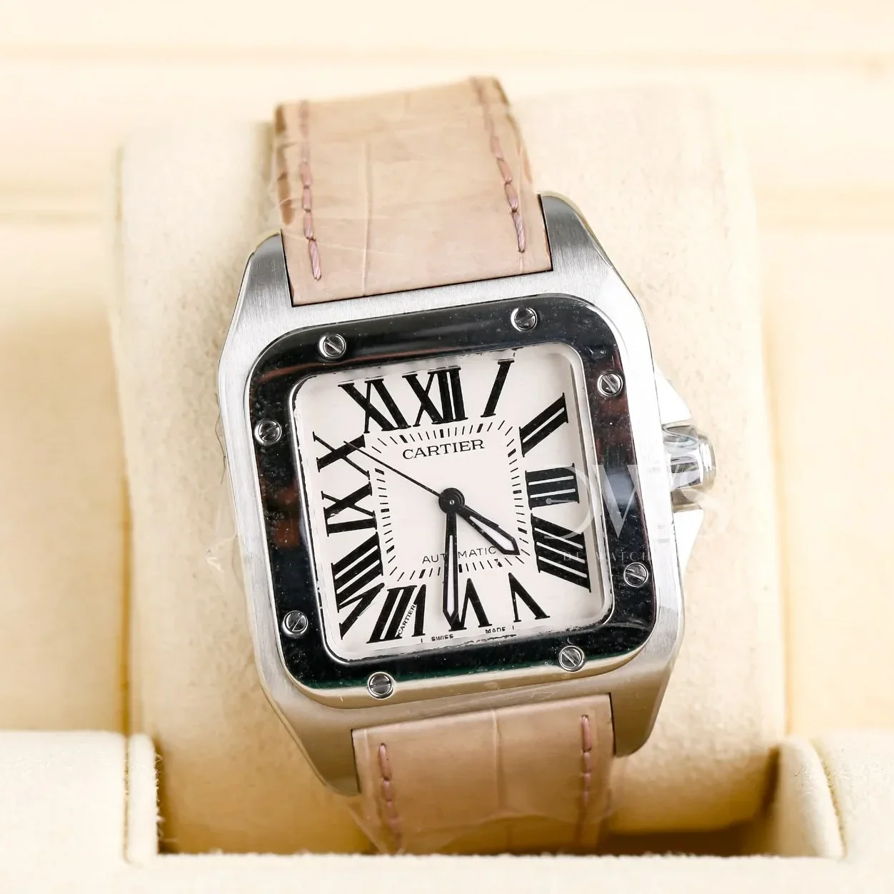 Santos 100 Medium Automatic Stainless Steel