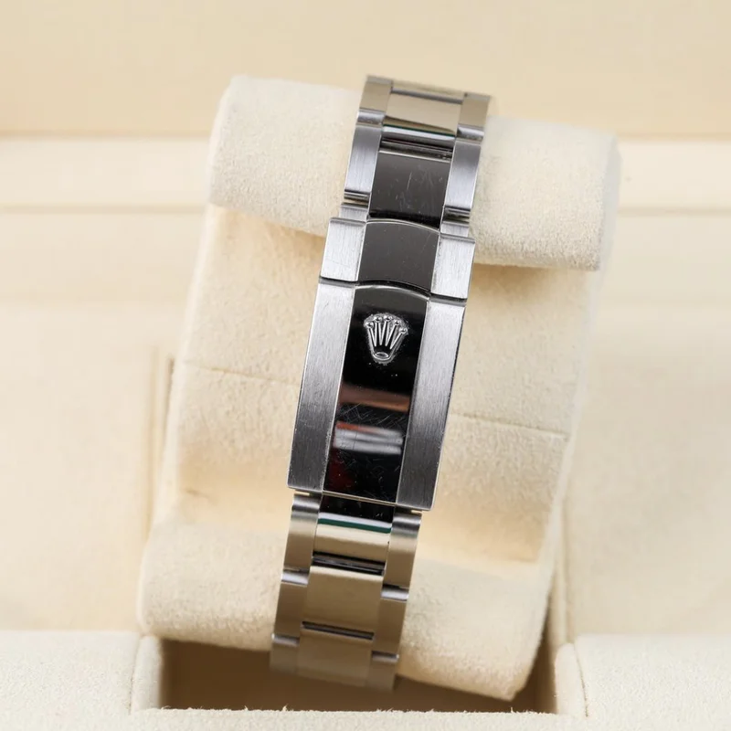 Thumb Datejust 41 Stainless Steel Smooth / Oyster / Blue