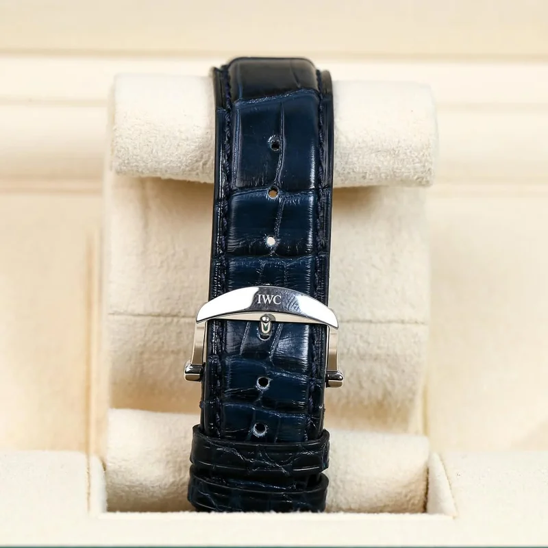 Thumb Portofino Chronograph 39 Stainless Steel / Silver - Blue