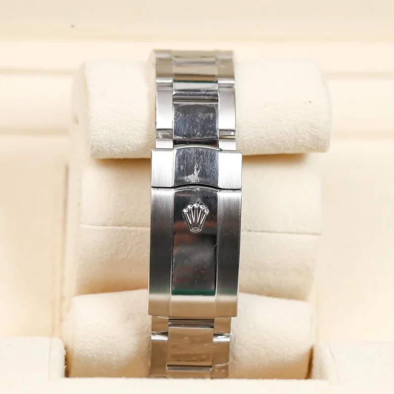 Thumb Datejust 36 Stainless Steel / Domed / Blue / Oyster