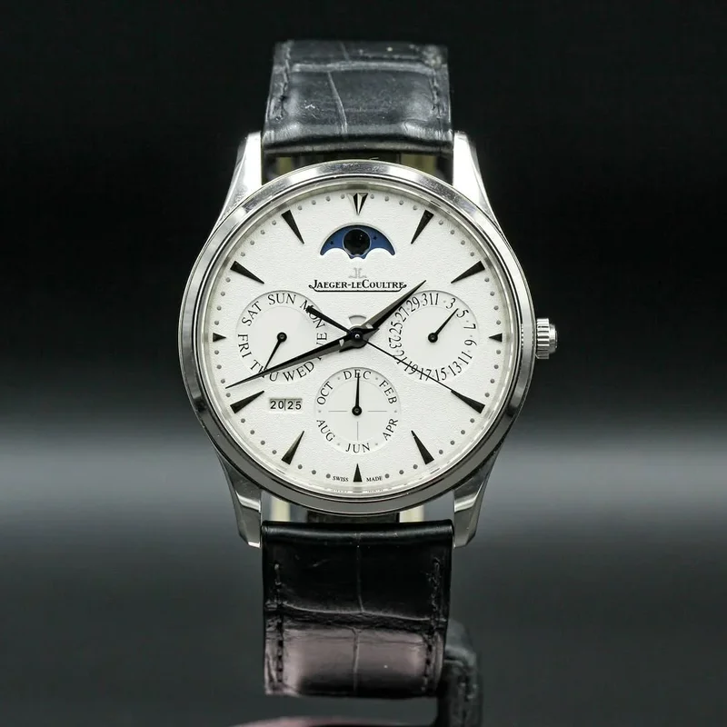 Master Ultra Thin Perpetual White Gold / Silver / Alligator