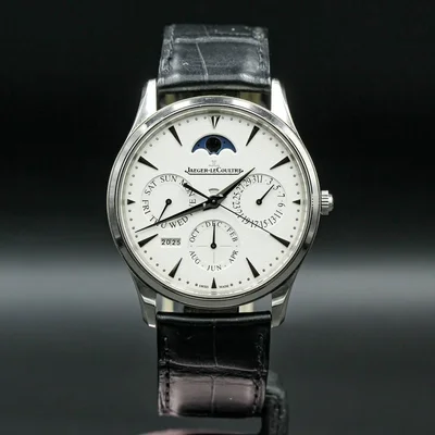Master Ultra Thin Perpetual White Gold / Silver / Alligator