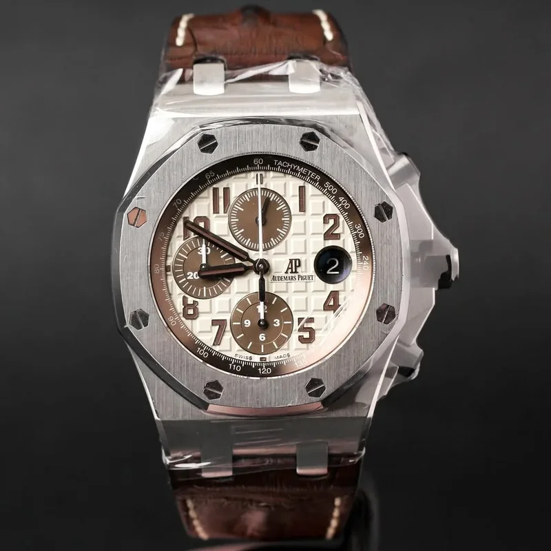 Royal Oak Offshore 26470 Stainless Steel / Safari / Alligator