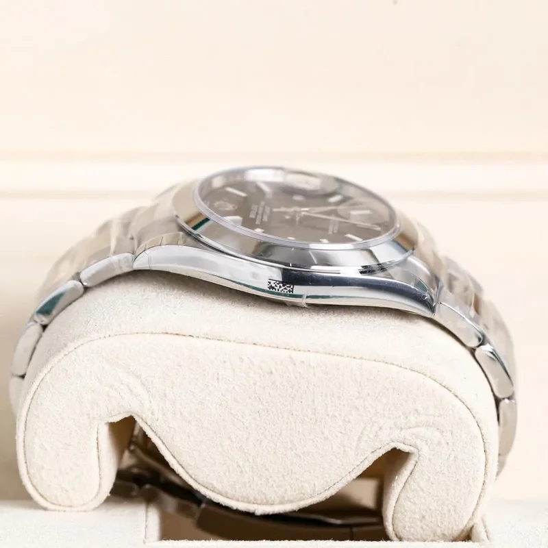 Thumb Datejust 41 Stainless Steel Smooth / Oyster / Blue