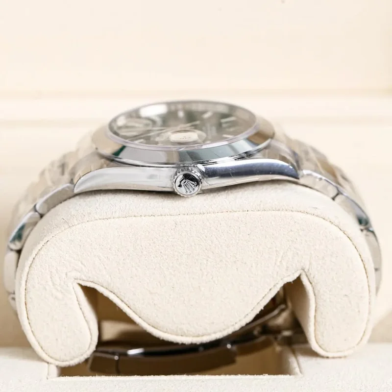 Thumb Datejust 41 Stainless Steel Smooth / Oyster / Blue