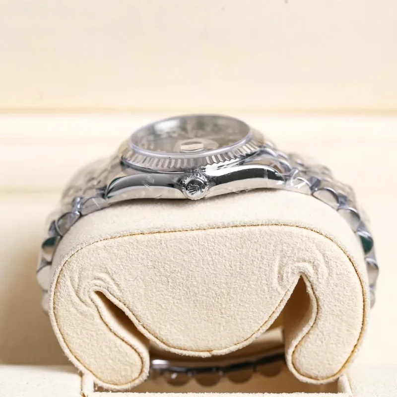 Thumb Datejust 31 Stainless Steel Fluted / Jubilee / Dark Rhodium Floral