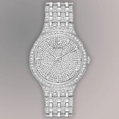 Crystal Swarovski Mens Watches BLV