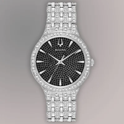 Crystal Swarovski Mens Watches BLV