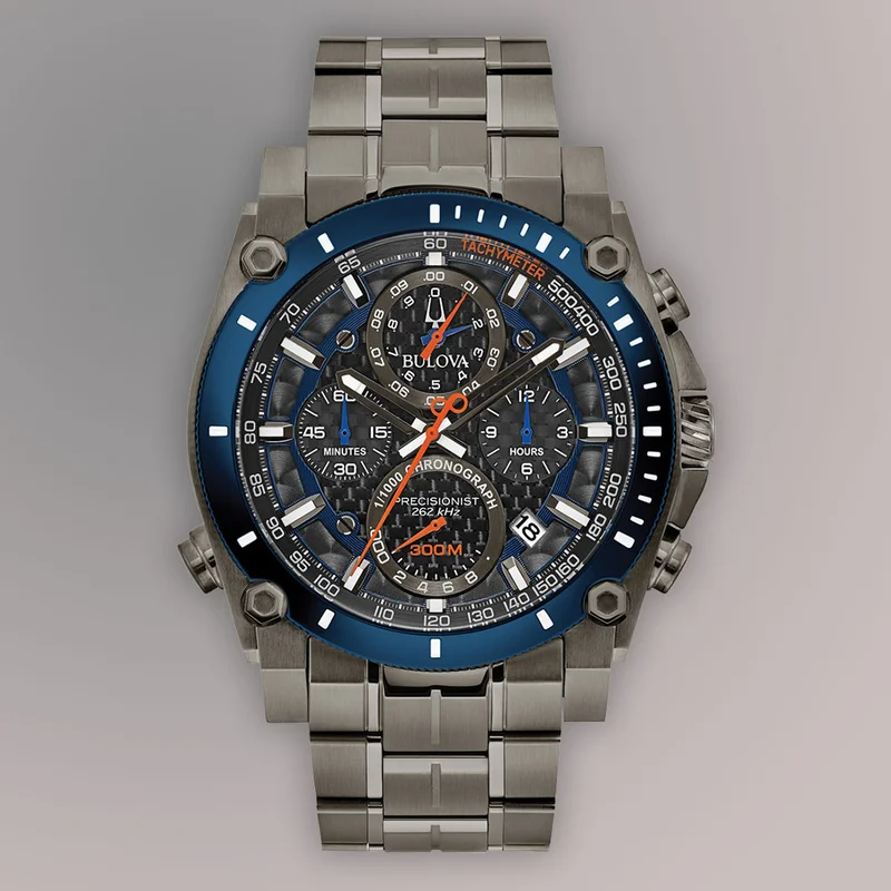 Jual Bulova Precisionist Chronograph Men Watches BLV 98B343 BLV 98B343 ...