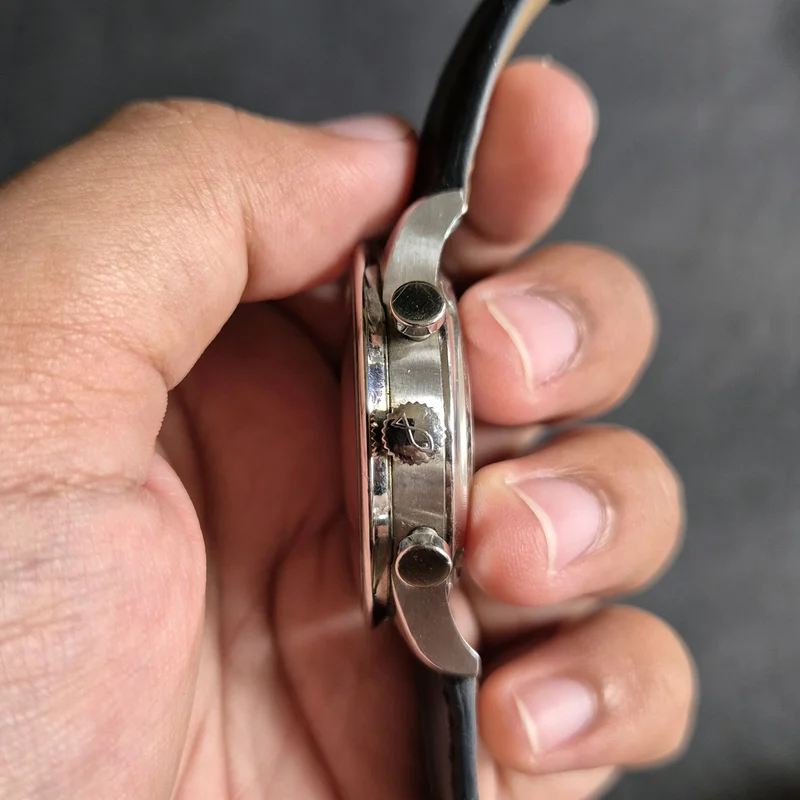 Thumb Portuguese Chrono-Automatic Stainless Steel / Panda