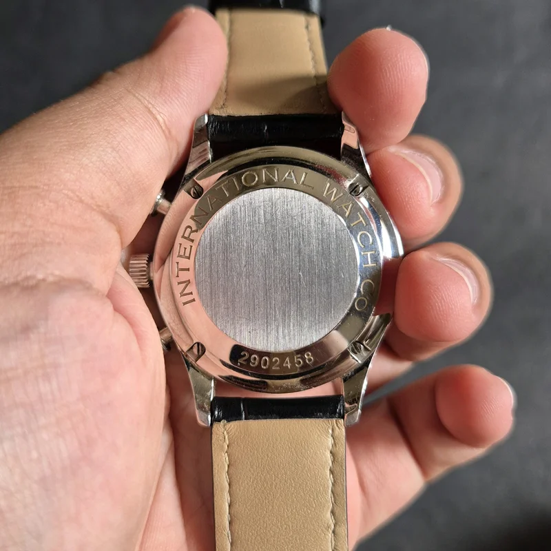 Thumb Portuguese Chrono-Automatic Stainless Steel / Panda