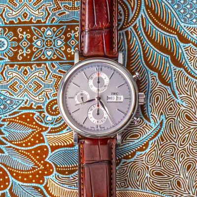Portofino Chronograph Stainless Steel / Silver