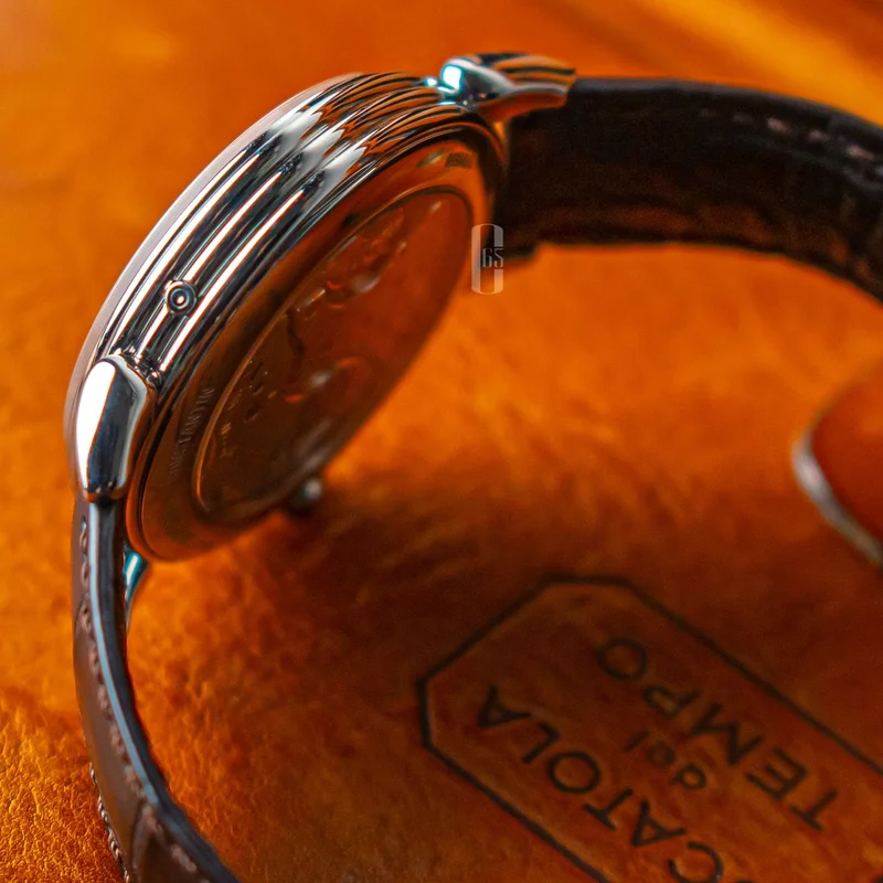 Thumb Historiques Triple Calendrier 1942 Stainless Steel / Silver / Burgundy