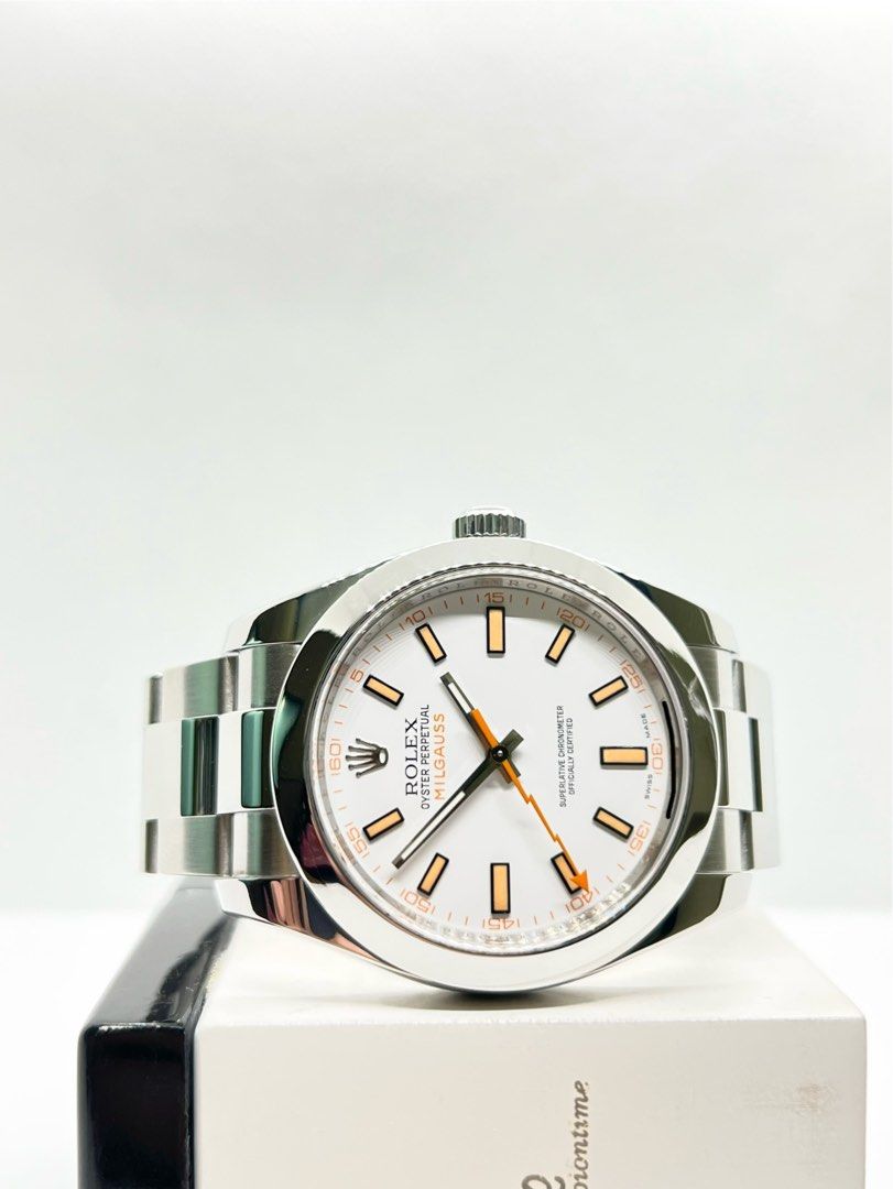 Jual Rolex Milgauss White 116400-0002 Original