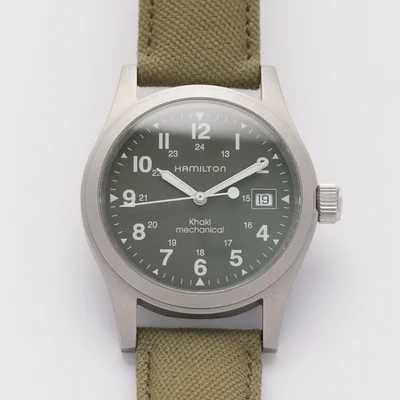 Khaki Field Mechanical 38